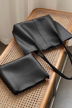 New Women's Large Capacity Tote Bag - Commuter & College Student Handheld Shoulder Bag for Daily Use