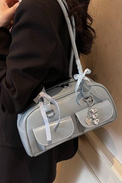 Oil Wax Leather Commuting Pillow Bag for Women - Versatile Large Capacity Shoulder Underarm Bag for Spring 2025 Fashion