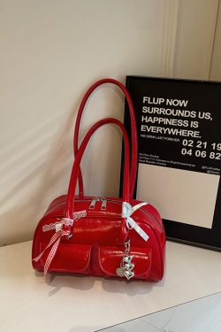 Oil Wax Leather Commuting Pillow Bag for Women - Versatile Large Capacity Shoulder Underarm Bag for Spring 2025 Fashion