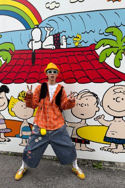 Orange Plaid Long Sleeve Shirt for Men and Women - American Retro Loose-Fitting Casual High Street Couple Top