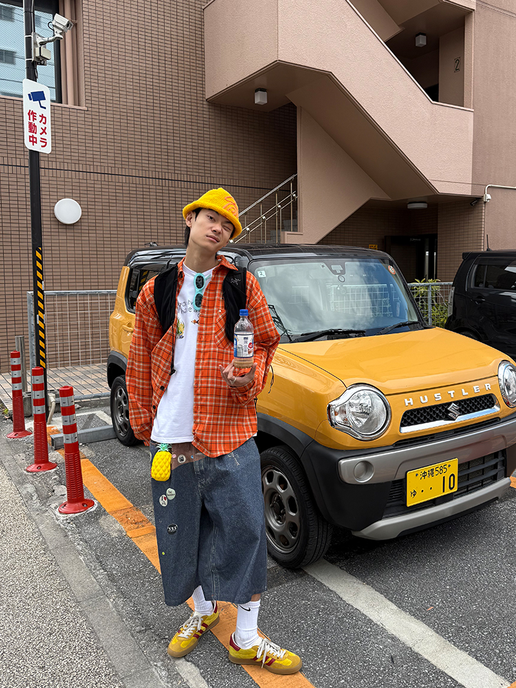 Orange Plaid Long Sleeve Shirt for Men and Women - American Retro Loose-Fitting Casual High Street Couple Top Orange Plaid Long Sleeve Shirt for Men and Women - American Retro Loose-Fitting Casual High Street Couple Top