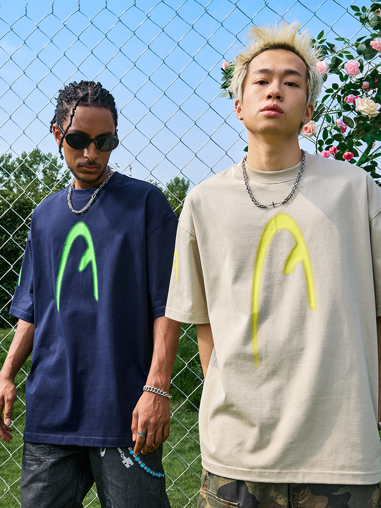 Oversized Hip-Hop Dopamine Letter Short Sleeve T-Shirt - Unisex American Streetwear, 2025 Trend, Casual Urban Style Oversized Hip-Hop Dopamine Letter Short Sleeve T-Shirt - Unisex American Streetwear, 2025 Trend, Casual Urban Style