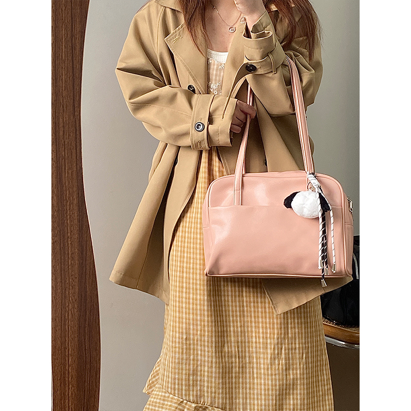 Pastel Color Women's Tote Bag - Large Capacity Shoulder Bag for Spring/Summer 2025 - Trendy Niche Design Pastel Color Women's Tote Bag - Large Capacity Shoulder Bag for Spring/Summer 2025 - Trendy Niche Design