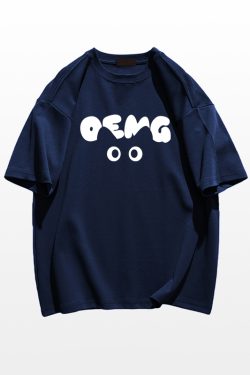 Plus Size American Retro Black Cotton Short Sleeve T-Shirt for Women - Trendy Loose Fit Half Sleeve Top