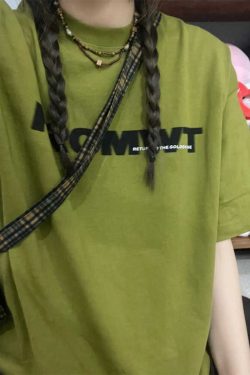 Plus-Size American Retro Cotton Short-Sleeve T-Shirt for Women, Loose-Fitting, Flattering for Petite Figures, Versatile Mid-Length Top