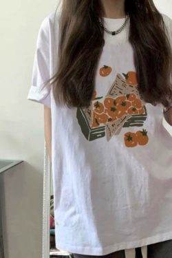 Plus-Size American Retro Cotton Short-Sleeve T-Shirt for Women, Unique Chic Loose Half-Sleeve Top, Hong Kong Style, Casual Fashion