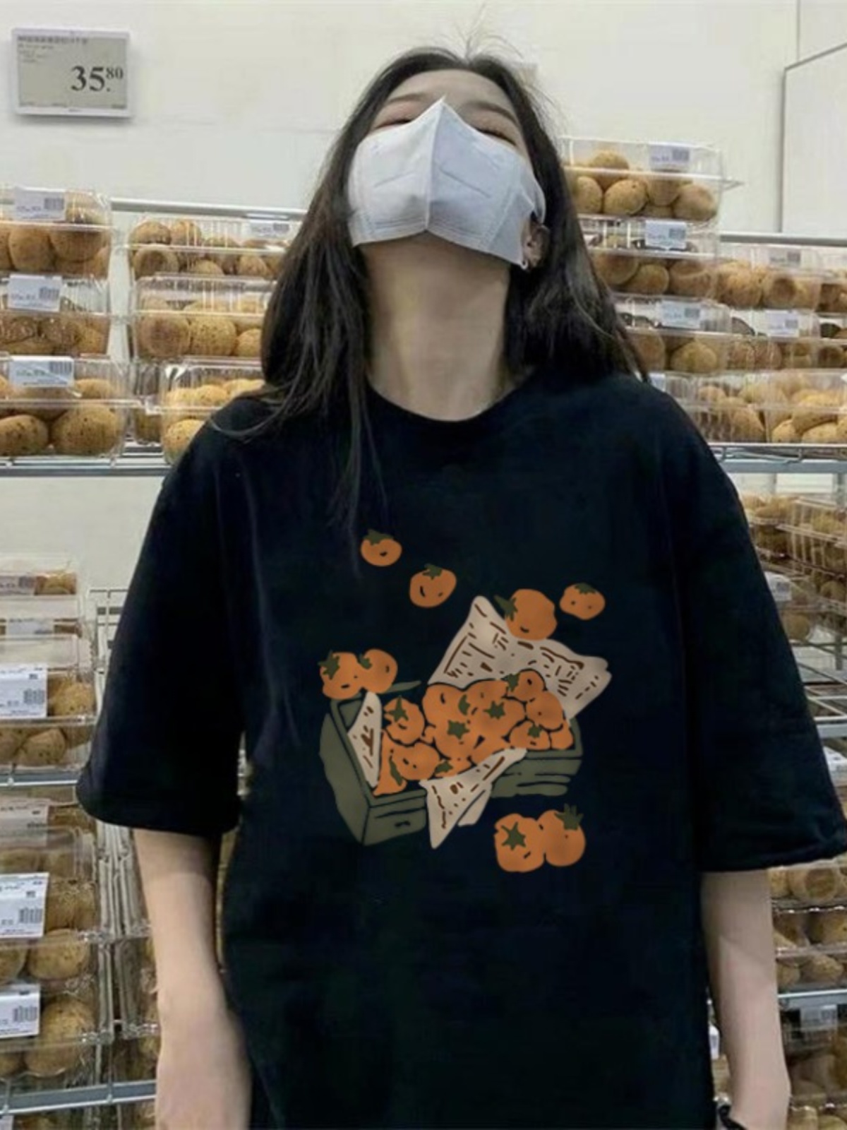 Plus-Size American Retro Cotton Short-Sleeve T-Shirt for Women, Unique Chic Loose Half-Sleeve Top, Hong Kong Style, Casual Fashion Plus-Size American Retro Cotton Short-Sleeve T-Shirt for Women, Unique Chic Loose Half-Sleeve Top, Hong Kong Style, Casual Fashion