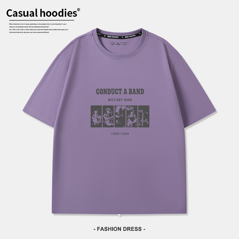 Plus-Size American Retro Hamburger Graphic T-Shirt - Trendy Oversized Unisex Short Sleeve for Couples Plus-Size American Retro Hamburger Graphic T-Shirt - Trendy Oversized Unisex Short Sleeve for Couples