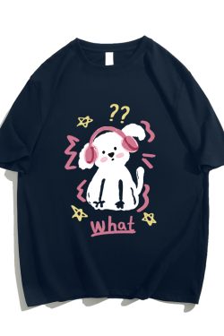 Plus Size American Retro High Street Short Sleeve T-Shirt for Women - Loose Fit, Chic Hong Kong Style, Niche Design