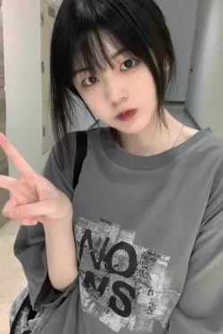 Plus-Size American Retro Loose Oversized Short Sleeve T-Shirt for Women – Pure Cotton Vintage-Inspired Top