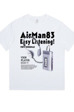 Plus Size American Retro Oversized Cotton Short Sleeve T-Shirt for Women - Loose Fit Casual Couple Top