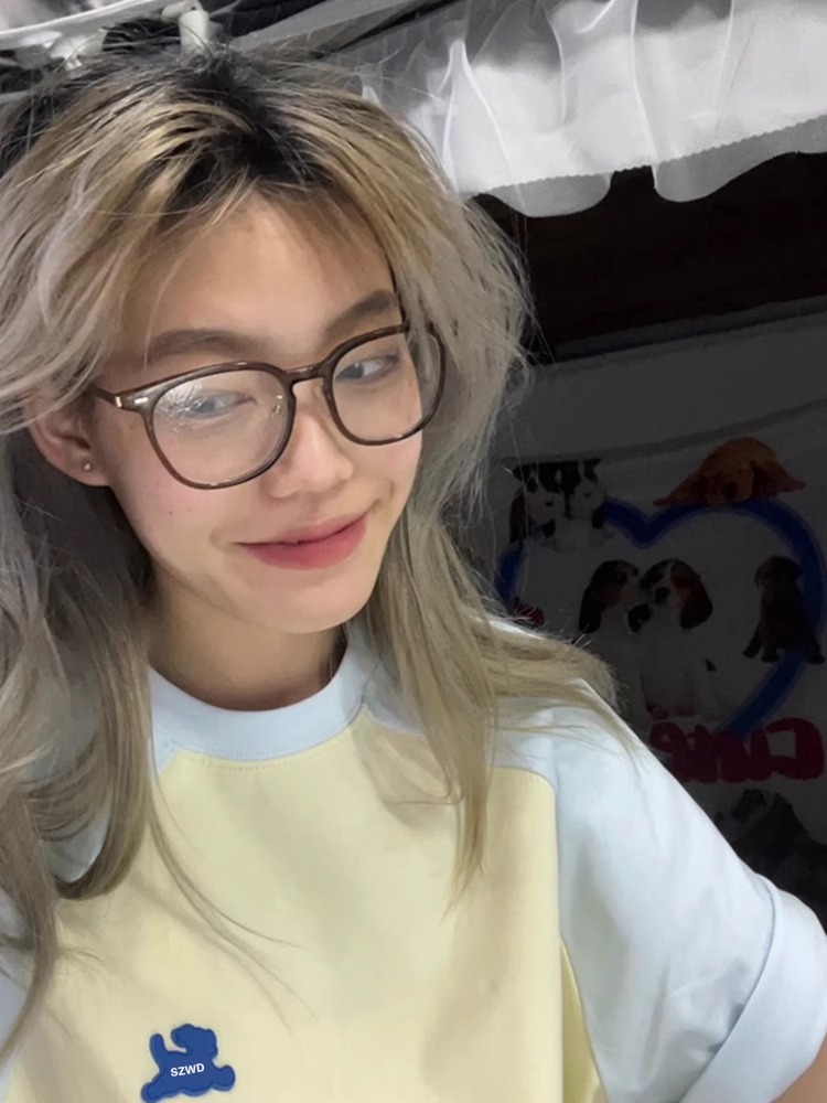 Plus Size American Vintage Cotton Raglan Short Sleeve T-Shirt for Women, Oversized Hong Kong Style Chic Top Plus Size American Vintage Cotton Raglan Short Sleeve T-Shirt for Women, Oversized Hong Kong Style Chic Top