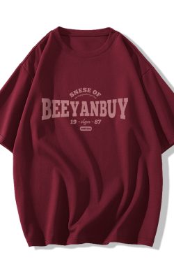 Plus Size Black Cotton Loose Fit Short Sleeve T-Shirt for Women - Trendy American Retro Style Top