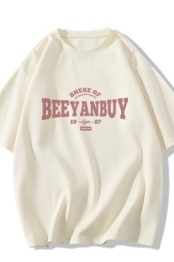 Plus Size Black Cotton Loose Fit Short Sleeve T-Shirt for Women - Trendy American Retro Style Top