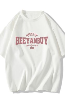 Plus Size Black Cotton Loose Fit Short Sleeve T-Shirt for Women - Trendy American Retro Style Top