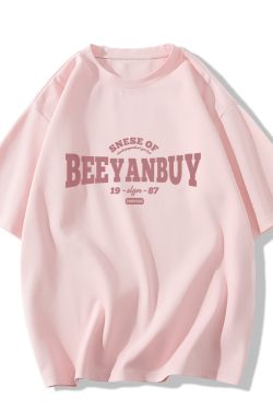 Plus Size Black Cotton Loose Fit Short Sleeve T-Shirt for Women - Trendy American Retro Style Top