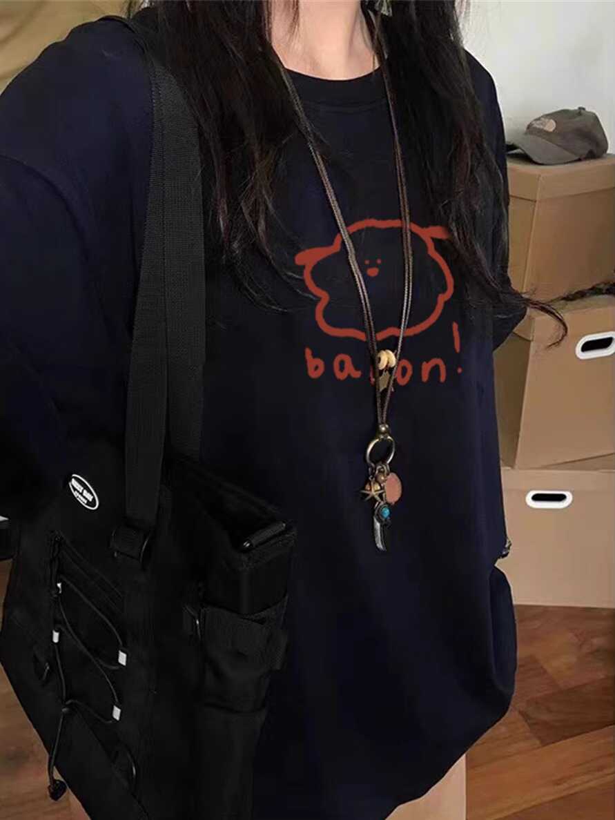 Plus Size Cotton Short Sleeve T-Shirt for Men and Women, American Retro Loose Fit Couples Tee, Casual Everyday Style Plus Size Cotton Short Sleeve T-Shirt for Men and Women, American Retro Loose Fit Couples Tee, Casual Everyday Style