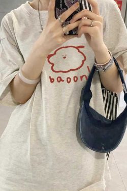 Plus Size Cotton Short Sleeve T-Shirt for Men and Women, American Retro Loose Fit Couples Tee, Casual Everyday Style