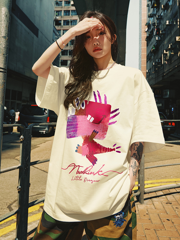 Plus Size Fun Cartoon Men's Trendy T-Shirt - Short Sleeve Summer Fashion for Big Size Men, 5-Point Sleeve Style Plus Size Fun Cartoon Men's Trendy T-Shirt - Short Sleeve Summer Fashion for Big Size Men, 5-Point Sleeve Style