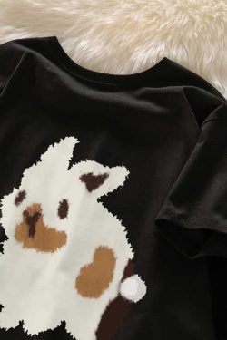 Plus Size Gray Floral Short Sleeve T-Shirt for Women - American Style Loose Fit Cotton Top for Summer Fashion