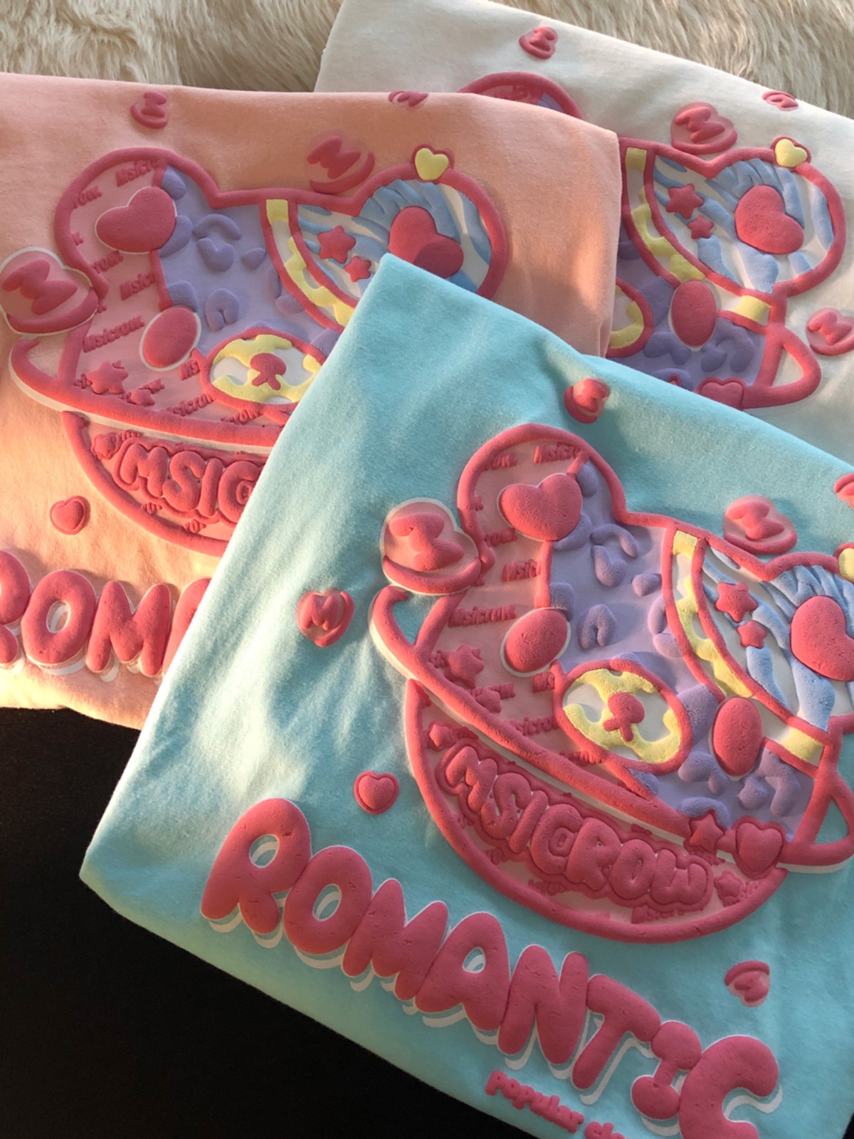 Plus-Size Japanese Retro Tulip Short-Sleeve T-Shirt for Men and Women, Loose-Fitting Pure Cotton Summer Top, Y2K Style Plus-Size Japanese Retro Tulip Short-Sleeve T-Shirt for Men and Women, Loose-Fitting Pure Cotton Summer Top, Y2K Style