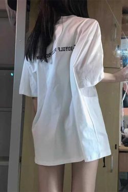 Plus-Size Oversized American-Style Pure Cotton Short Sleeve T-Shirt for Women - Casual Loose Fit Mid-Length Top