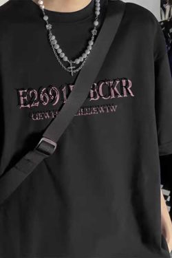 Plus Size Oversized Butterfly Print Cotton T-Shirt for Men and Women | American Style Loose Couple Top | Casual Streetwear