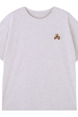 Plus Size Oversized Cotton Short Sleeve T-Shirt for Women, Loose Hong Kong Style Unisex Tee with Five-Point Sleeves, Casual Fashion