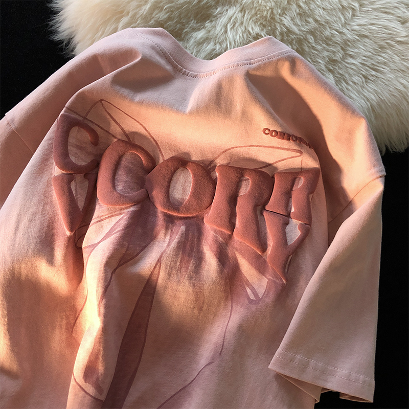 Plus Size Oversized Cotton T-Shirt for Couples - Trendy Casual Style for Plus-Size Women Plus Size Oversized Cotton T-Shirt for Couples - Trendy Casual Style for Plus-Size Women