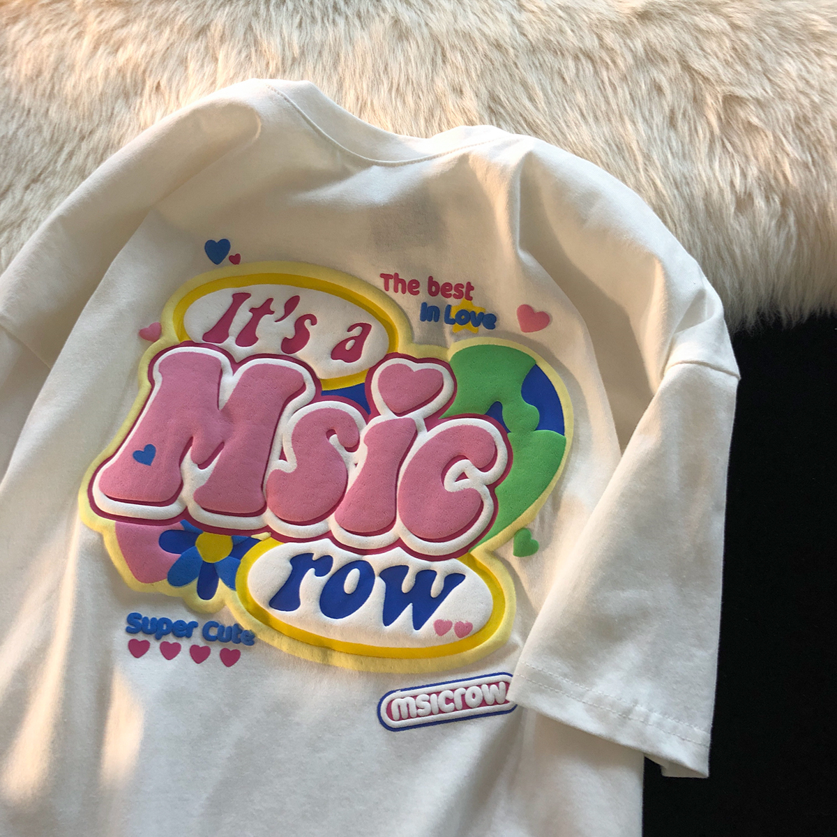 Plus Size Oversized Pure Cotton T-Shirt for Women, Trendy Loose Short Sleeve Top, Couples Casual Fashion, Summer Essential Plus Size Oversized Pure Cotton T-Shirt for Women, Trendy Loose Short Sleeve Top, Couples Casual Fashion, Summer Essential