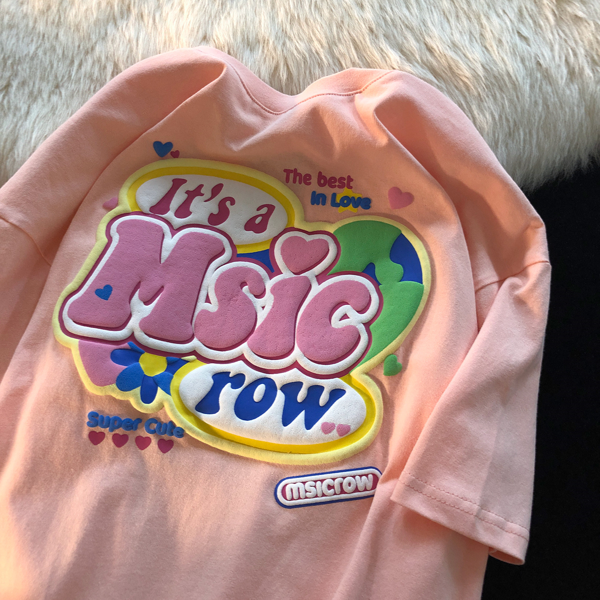 Plus Size Oversized Pure Cotton T-Shirt for Women, Trendy Loose Short Sleeve Top, Couples Casual Fashion, Summer Essential Plus Size Oversized Pure Cotton T-Shirt for Women, Trendy Loose Short Sleeve Top, Couples Casual Fashion, Summer Essential