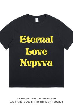 Plus Size Oversized Retro American Style Pure Cotton Short Sleeve T-Shirt for Men and Women - Trendy Hong Kong Chic