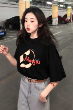 Plus Size Pure Cotton Loose Short Sleeve T-Shirt for Women - Summer 2025 American Style Top, Casual Everyday Wear