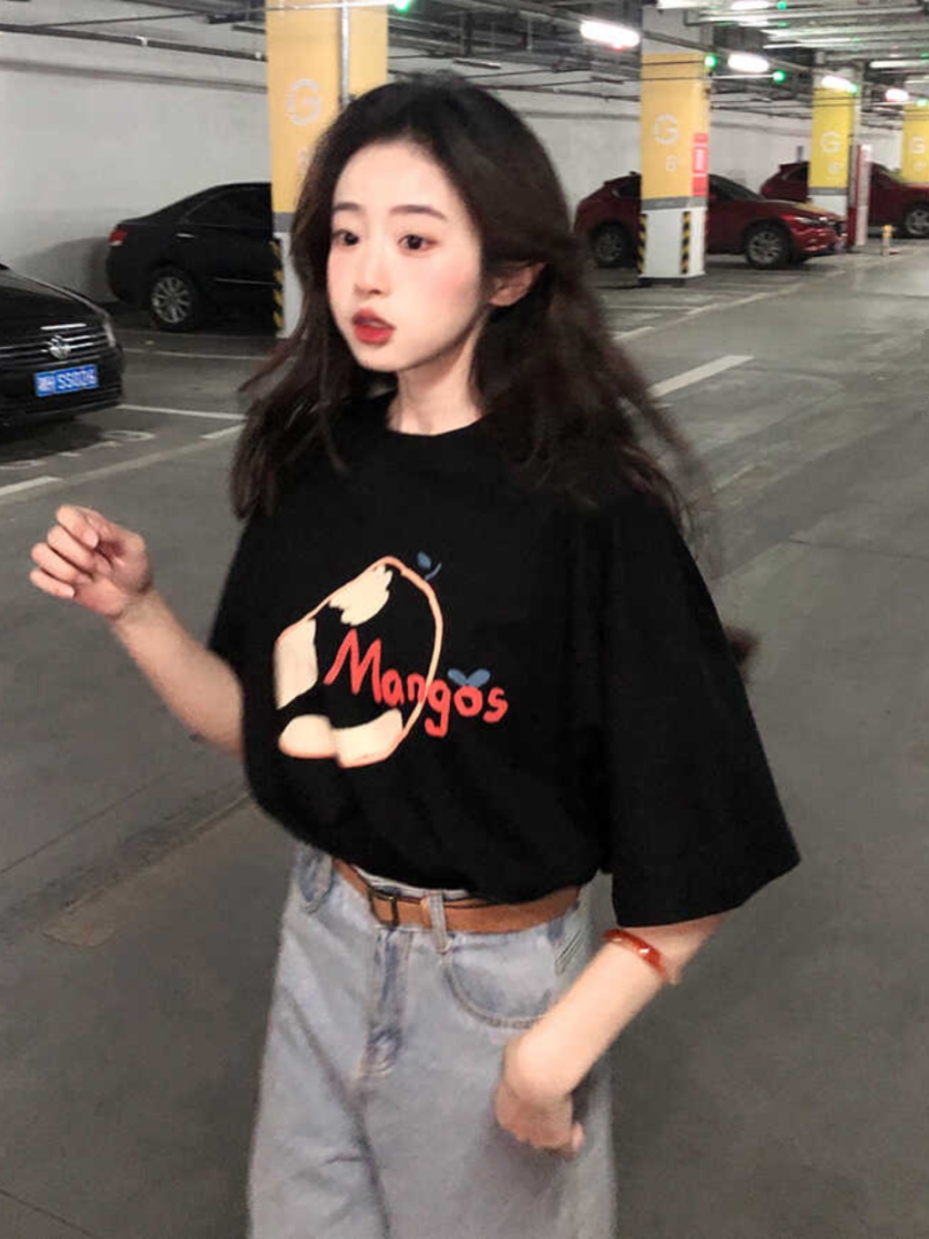 Plus Size Pure Cotton Loose Short Sleeve T-Shirt for Women - Summer 2025 American Style Top, Casual Everyday Wear Plus Size Pure Cotton Loose Short Sleeve T-Shirt for Women - Summer 2025 American Style Top, Casual Everyday Wear