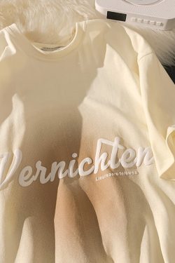 Plus Size Short Sleeve T-Shirt for Women, Harajuku Style, Round Neck, Loose Fit, Trendy Pure Cotton, Casual Y2K Fashion