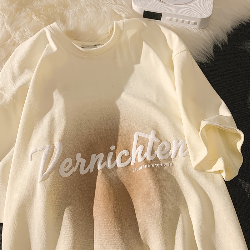 Plus Size Short Sleeve T-Shirt for Women, Harajuku Style, Round Neck, Loose Fit, Trendy Pure Cotton, Casual Y2K Fashion Plus Size Short Sleeve T-Shirt for Women, Harajuku Style, Round Neck, Loose Fit, Trendy Pure Cotton, Casual Y2K Fashion