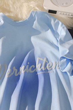 Plus Size Short Sleeve T-Shirt for Women, Harajuku Style, Round Neck, Loose Fit, Trendy Pure Cotton, Casual Y2K Fashion