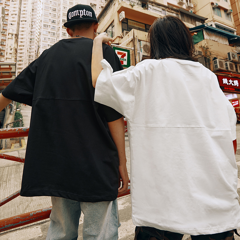 Plus Size Solid Color Basic Short Sleeve T-Shirt for Men - Trendy Loose Bat Sleeve Design, Comfortable and Stylish Everyday Wear Plus Size Solid Color Basic Short Sleeve T-Shirt for Men - Trendy Loose Bat Sleeve Design, Comfortable and Stylish Everyday Wear