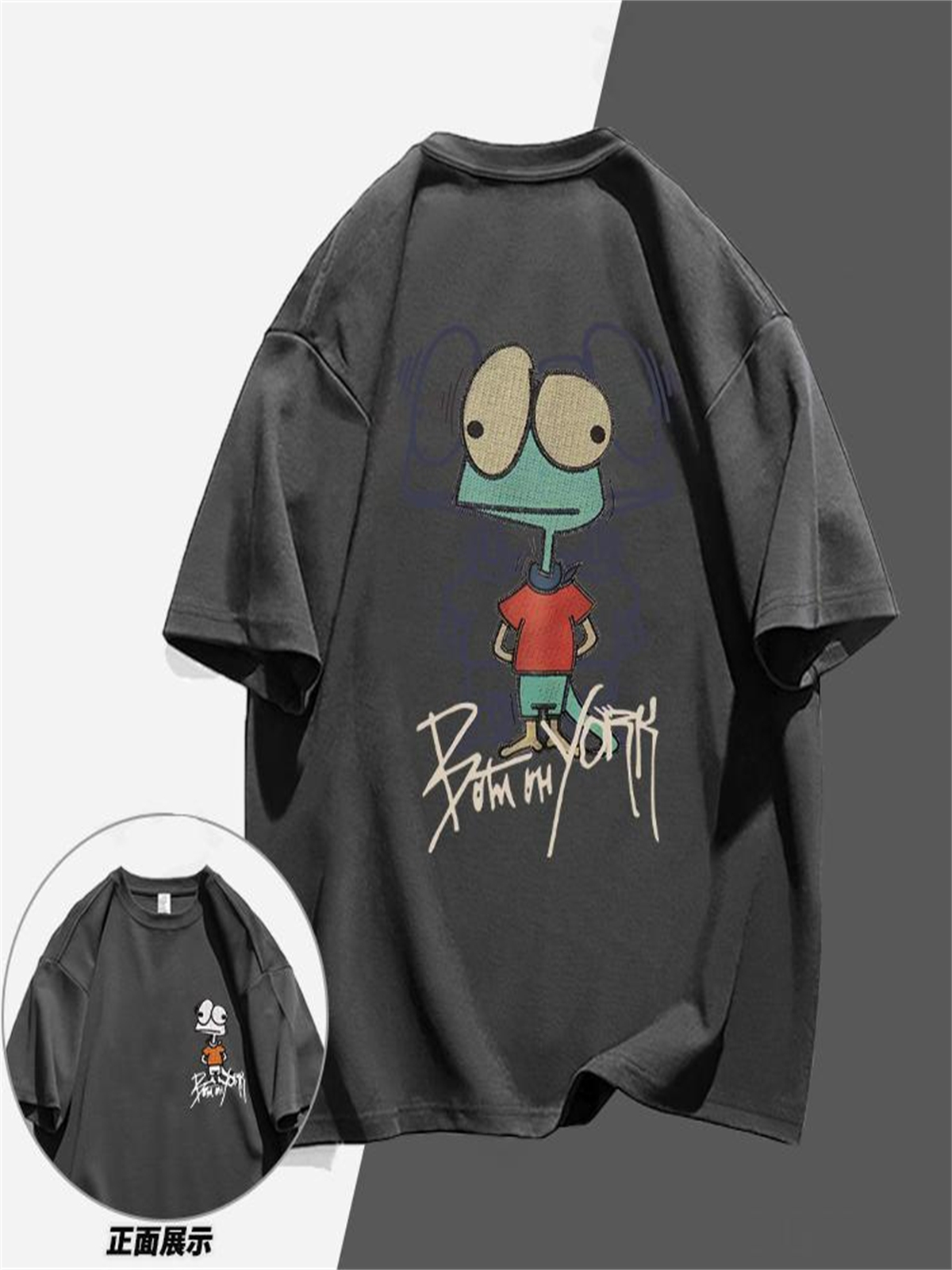 Plus Size Summer Cotton Loose Half Sleeve Couple T-Shirt for Men and Women - Simple, Comfortable, Casual Style Plus Size Summer Cotton Loose Half Sleeve Couple T-Shirt for Men and Women - Simple, Comfortable, Casual Style