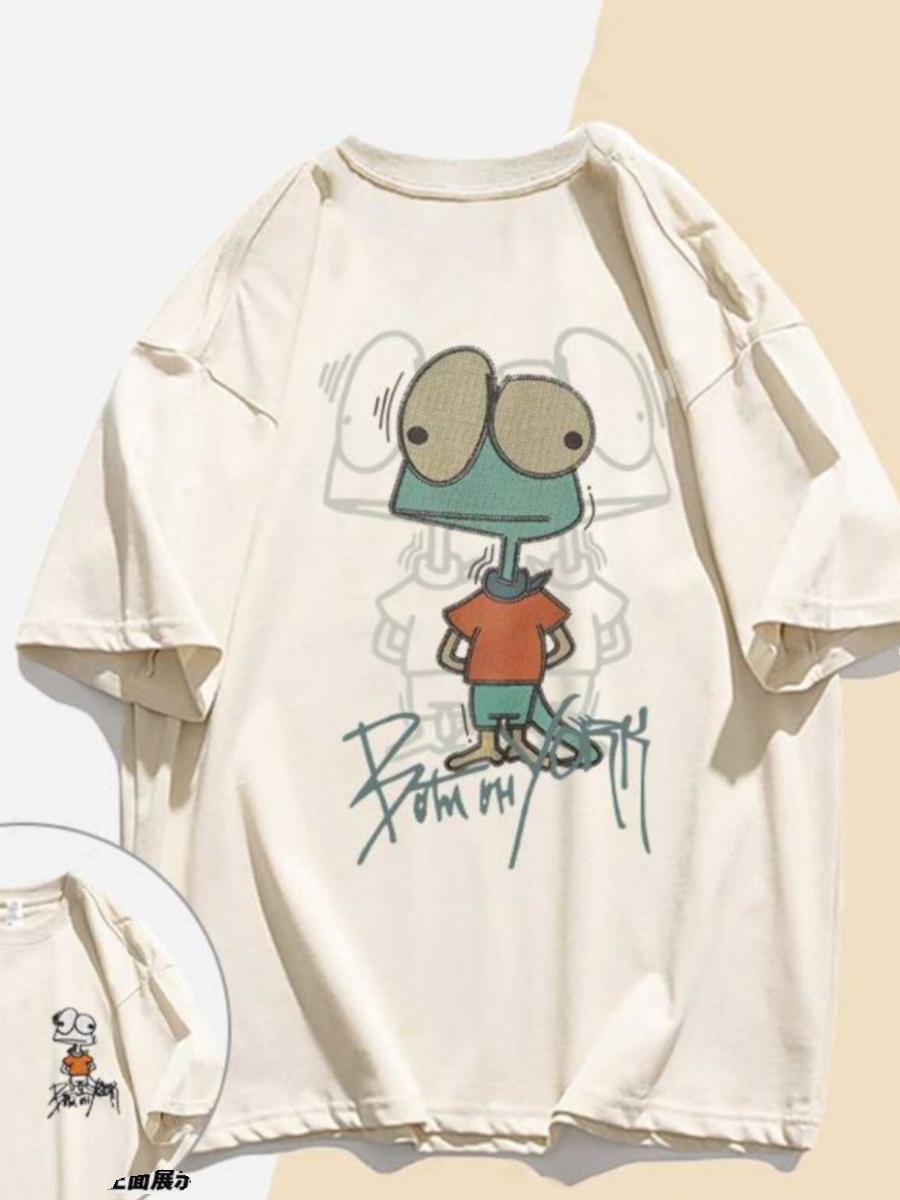 Plus Size Summer Cotton Loose Half Sleeve Couple T-Shirt for Men and Women - Simple, Comfortable, Casual Style Plus Size Summer Cotton Loose Half Sleeve Couple T-Shirt for Men and Women - Simple, Comfortable, Casual Style