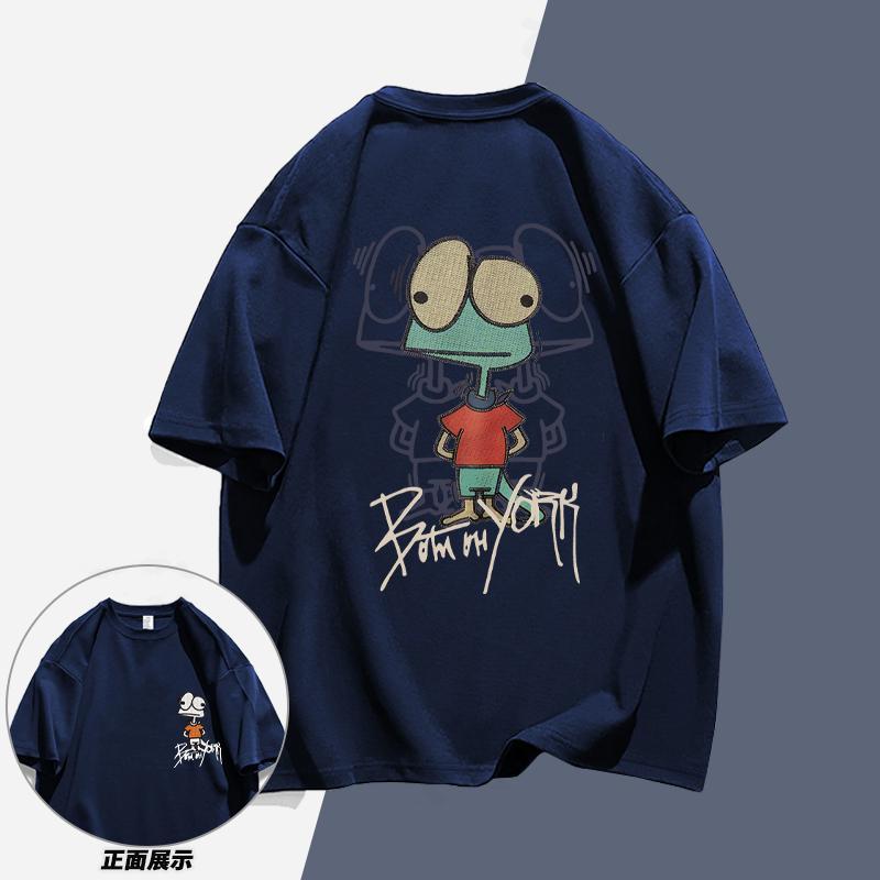 Plus Size Summer Cotton Loose Half Sleeve Couple T-Shirt for Men and Women - Simple, Comfortable, Casual Style Plus Size Summer Cotton Loose Half Sleeve Couple T-Shirt for Men and Women - Simple, Comfortable, Casual Style