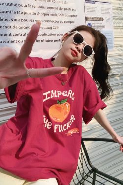 Plus Size Women's Casual Loose Short Sleeve Round Neck T-Shirt – Age-Reducing Pure Cotton Top for Chubby Girls, Summer 2025 Style