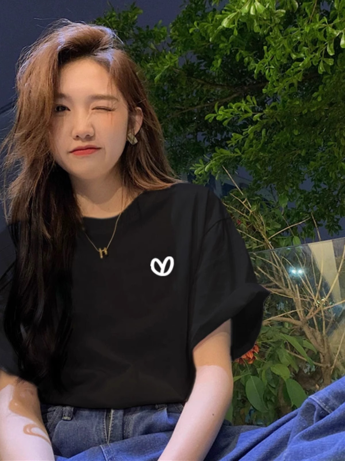 Plus Size Women's Cotton Mid-Length Short Sleeve T-Shirt - Loose Fit, Versatile Round Neck Style for Everyday Wear Plus Size Women's Cotton Mid-Length Short Sleeve T-Shirt - Loose Fit, Versatile Round Neck Style for Everyday Wear