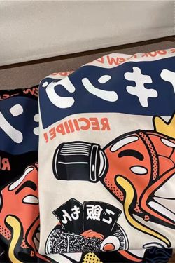 Plus Size Women's Japanese Retro Loose Short Sleeve T-Shirt - Y2K Style Fashion Top Clearance