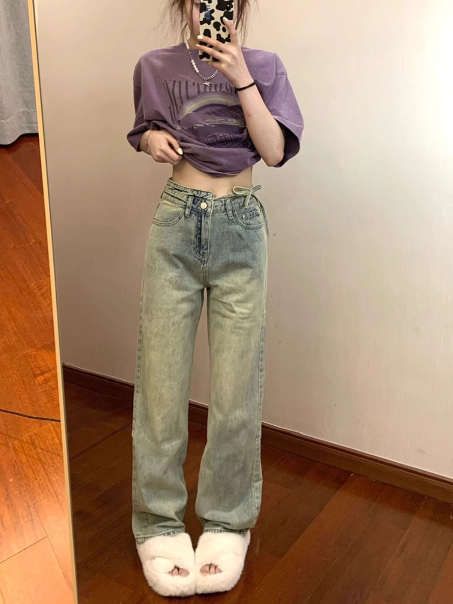 Plus Size Women's Loose-Fitting Purple Letter Print Short Sleeve T-Shirt, Retro American Style for 90s and Y2K Fashion Enthusiasts Plus Size Women's Loose-Fitting Purple Letter Print Short Sleeve T-Shirt, Retro American Style for 90s and Y2K Fashion Enthusiasts