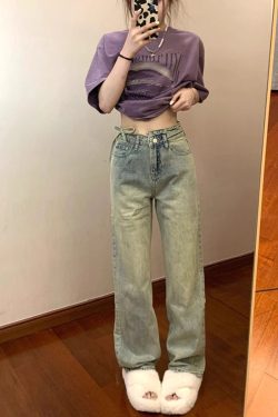 Plus Size Women's Loose-Fitting Purple Letter Print Short Sleeve T-Shirt, Retro American Style for 90s and Y2K Fashion Enthusiasts