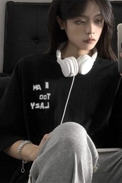 Plus Size Women's Retro American Style Loose Fit Short Sleeve Cotton T-Shirt - Trendy Casual Top for Everyday Wear