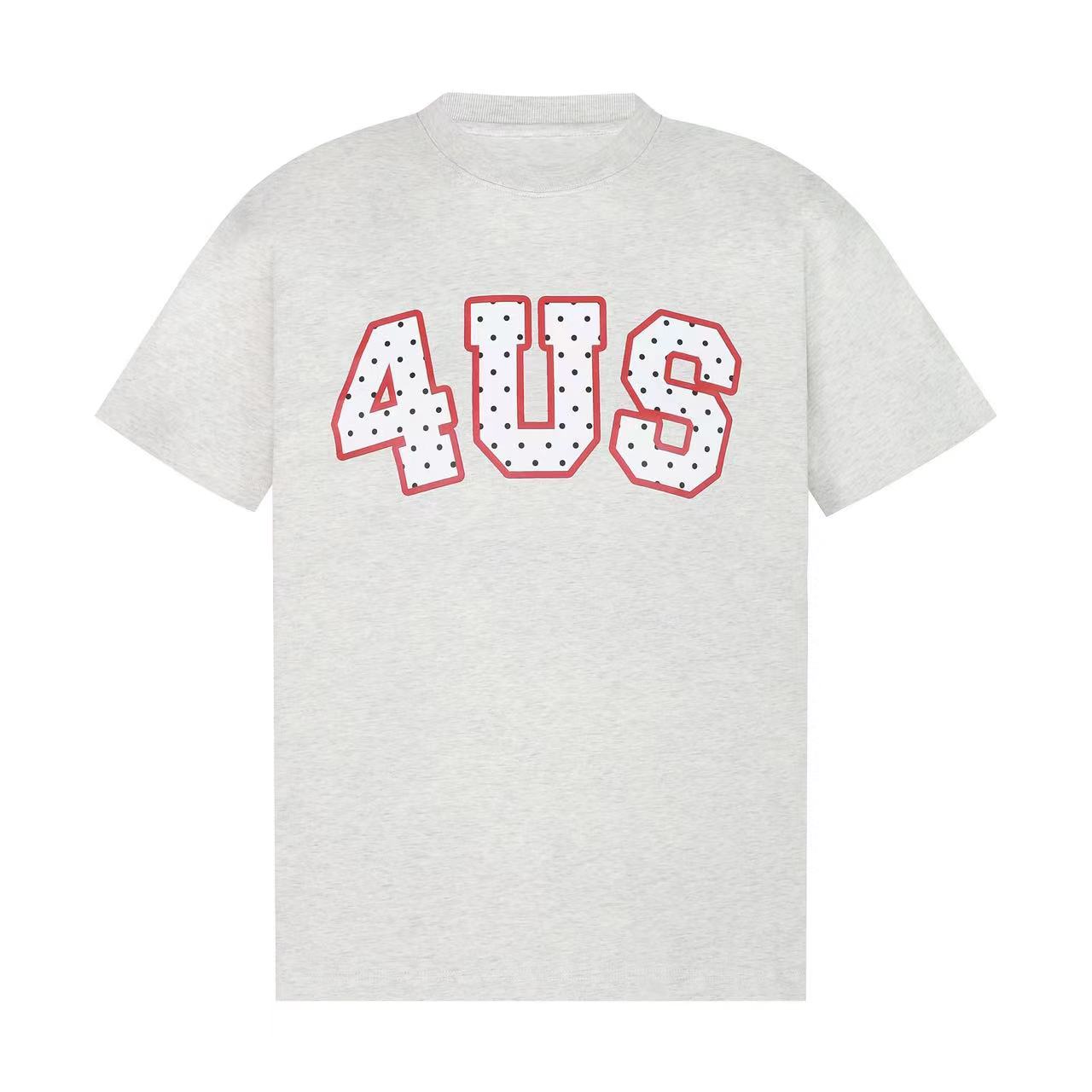 Polka Dot Print Short Sleeve T-Shirt - Loose Fit, Casual Couple Style, Spring Summer Fashion Trend Polka Dot Print Short Sleeve T-Shirt - Loose Fit, Casual Couple Style, Spring Summer Fashion Trend