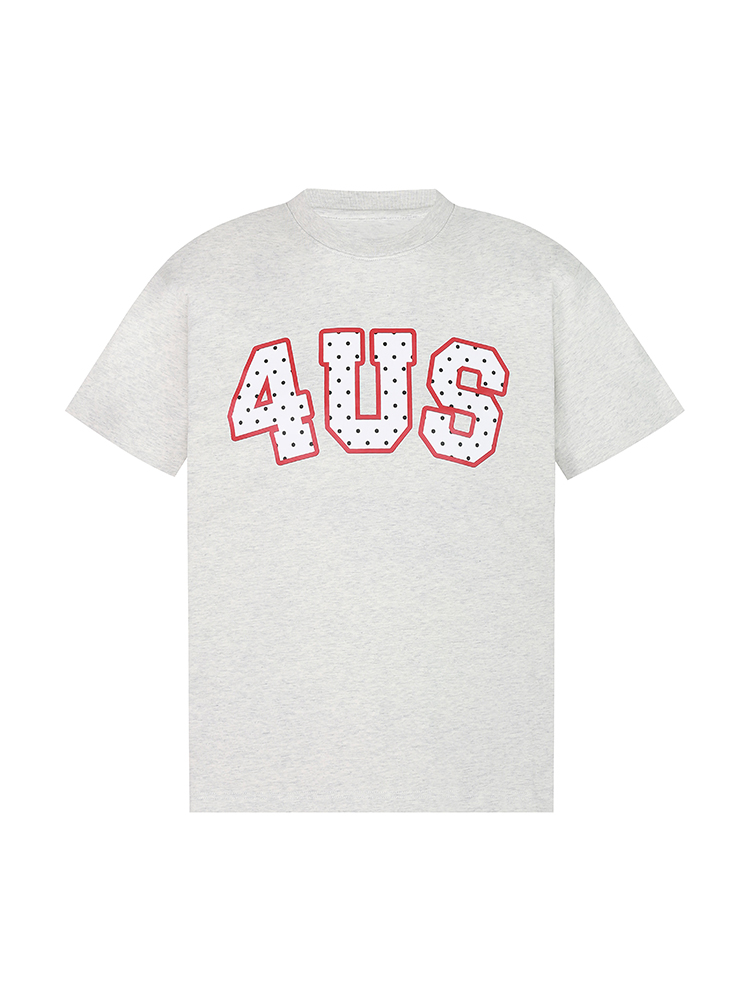 Polka Dot Print Short Sleeve T-Shirt - Loose Fit, Casual Couple Style, Spring Summer Fashion Trend Polka Dot Print Short Sleeve T-Shirt - Loose Fit, Casual Couple Style, Spring Summer Fashion Trend