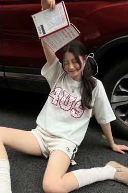 Polka Dot Print Short Sleeve T-Shirt - Loose Fit, Casual Couple Style, Spring Summer Fashion Trend